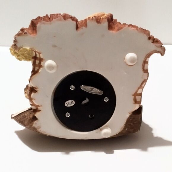 Vtg O’Well Musical Teddy Bear with Sailboat Resin Figurine "Getting to Know You” - Picture 6 of 6